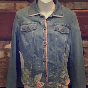 City Girl vintage style jean jacket